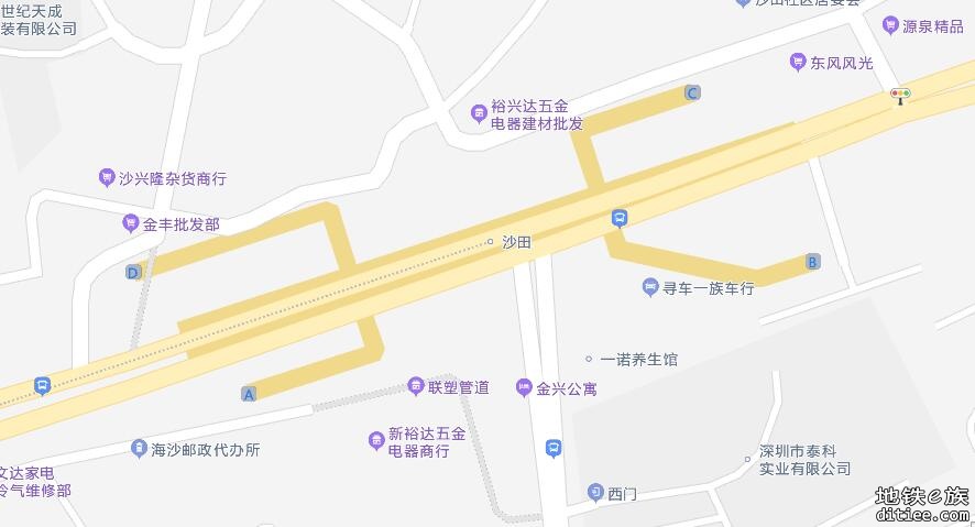 “高德地图”网页端更新14号线部分车站啦