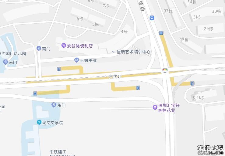 “高德地图”网页端更新14号线部分车站啦