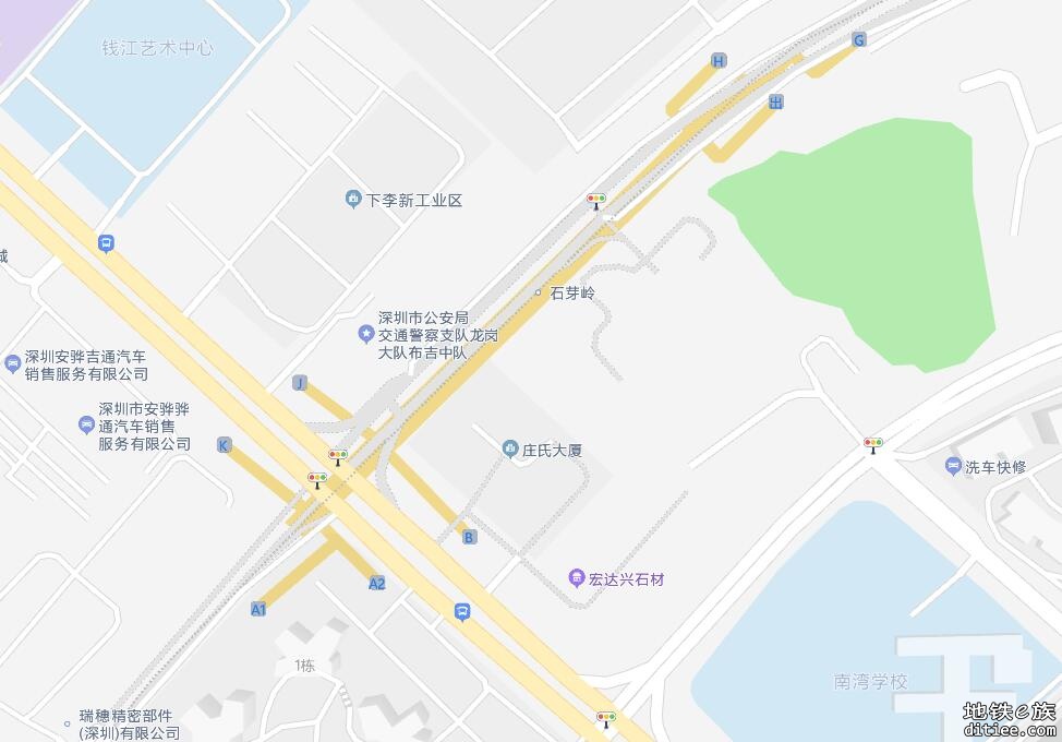 “高德地图”网页端更新14号线部分车站啦