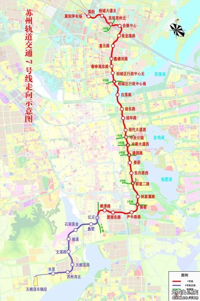 苏州地铁7、8号线延伸线环评公示，新增2个站点！