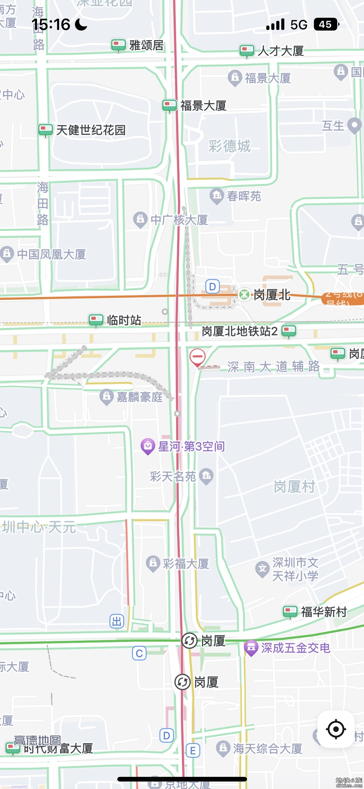 “高德地图”网页端更新14号线部分车站啦