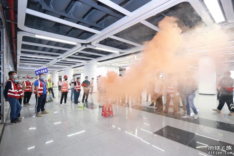 深圳地铁12号线工程顺利通过消防验收