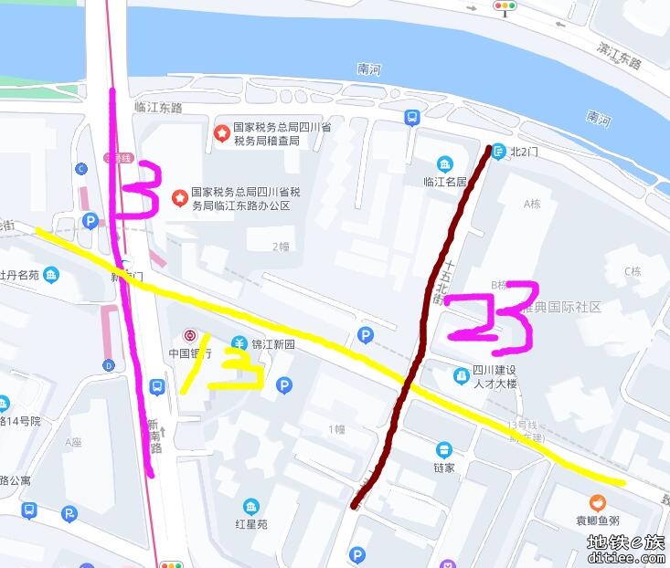 23号线春熙路这段走的是纱帽街吗？