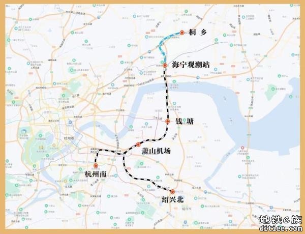 跨越杭嘉绍：杭州机场高铁海宁观潮站及以南段初步设计获批