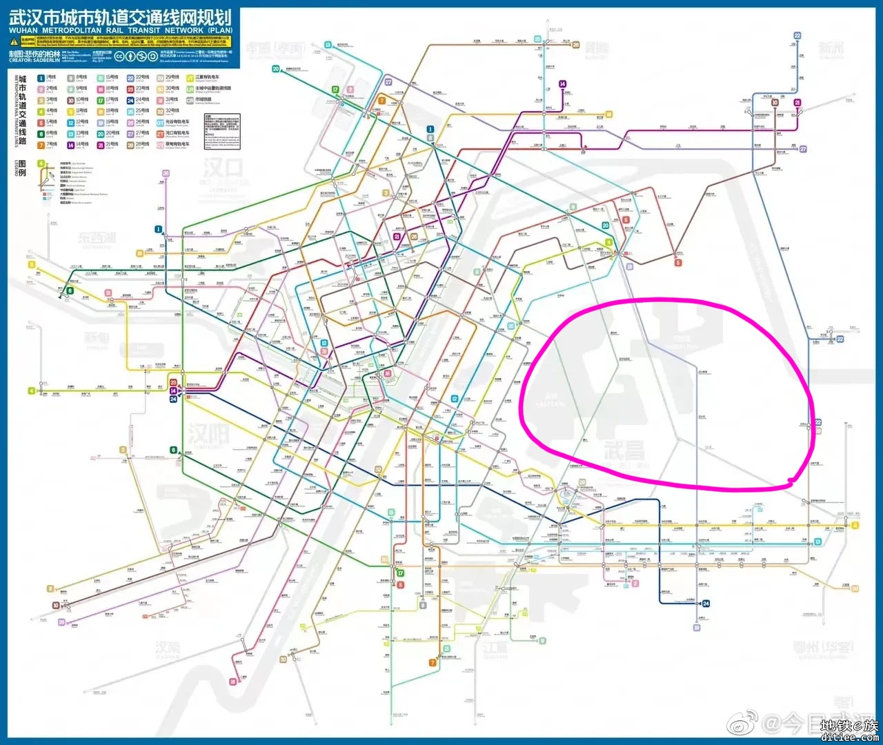 跨东湖的东西向线路