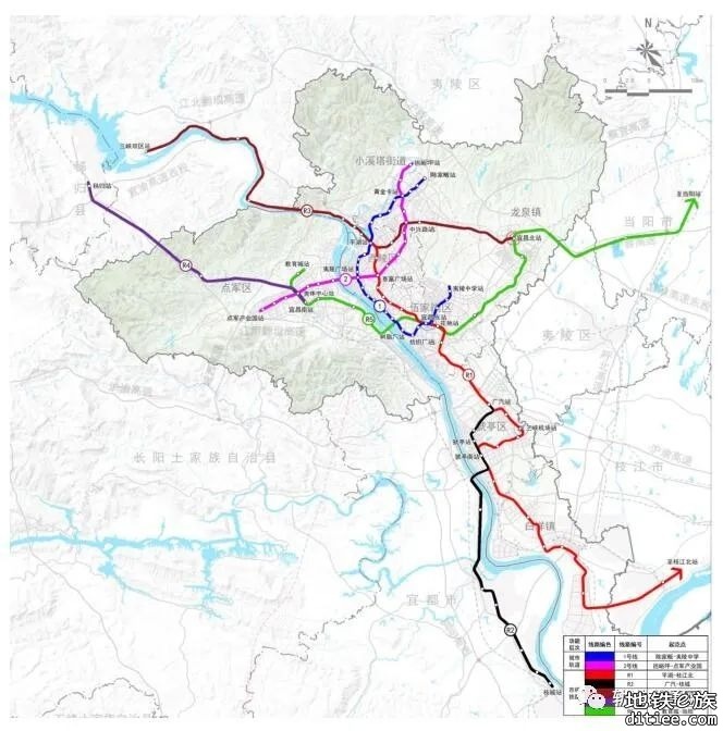 2条城轨+5条市域！宜昌最新规划
