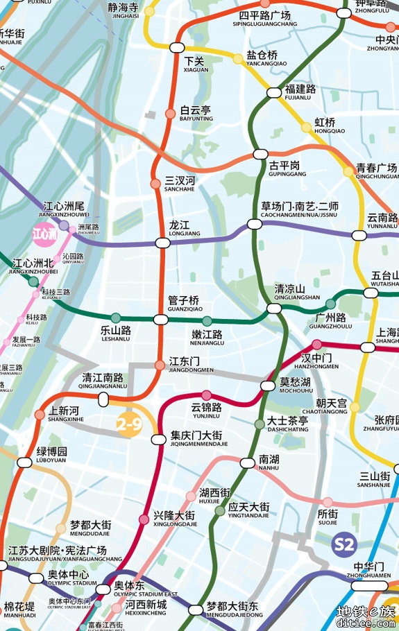 ​南京轨道交通远期规划线路图2035+ V1.2