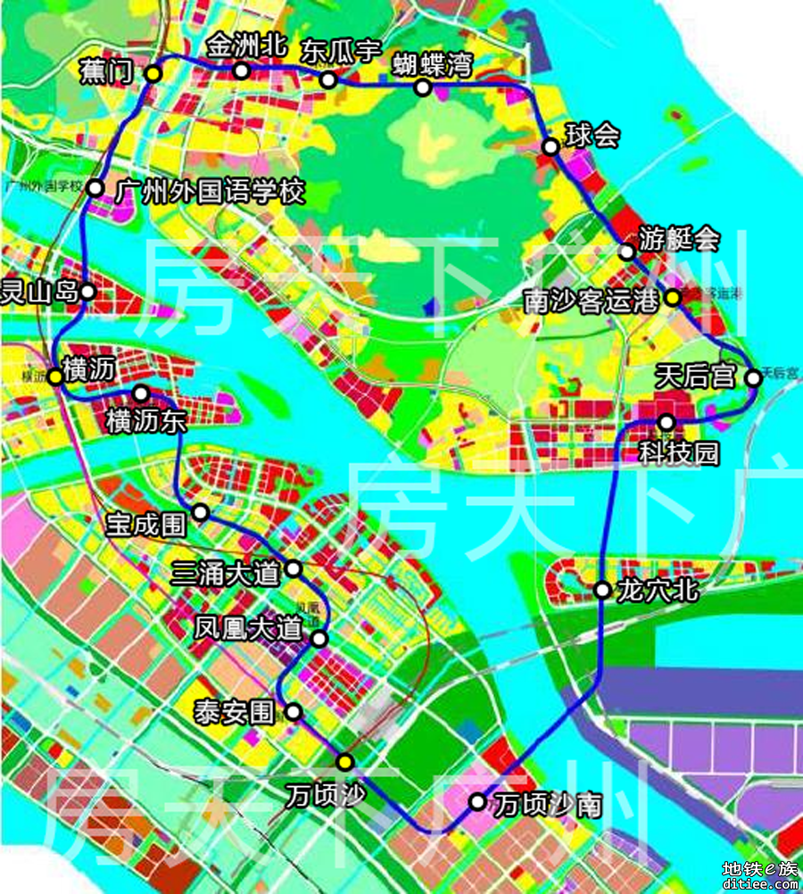 “广州地铁15号线”规划方案分析