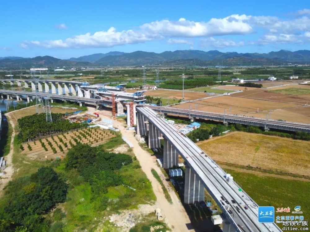 三亚至乐东公交化旅游化铁路改造工程最新进展