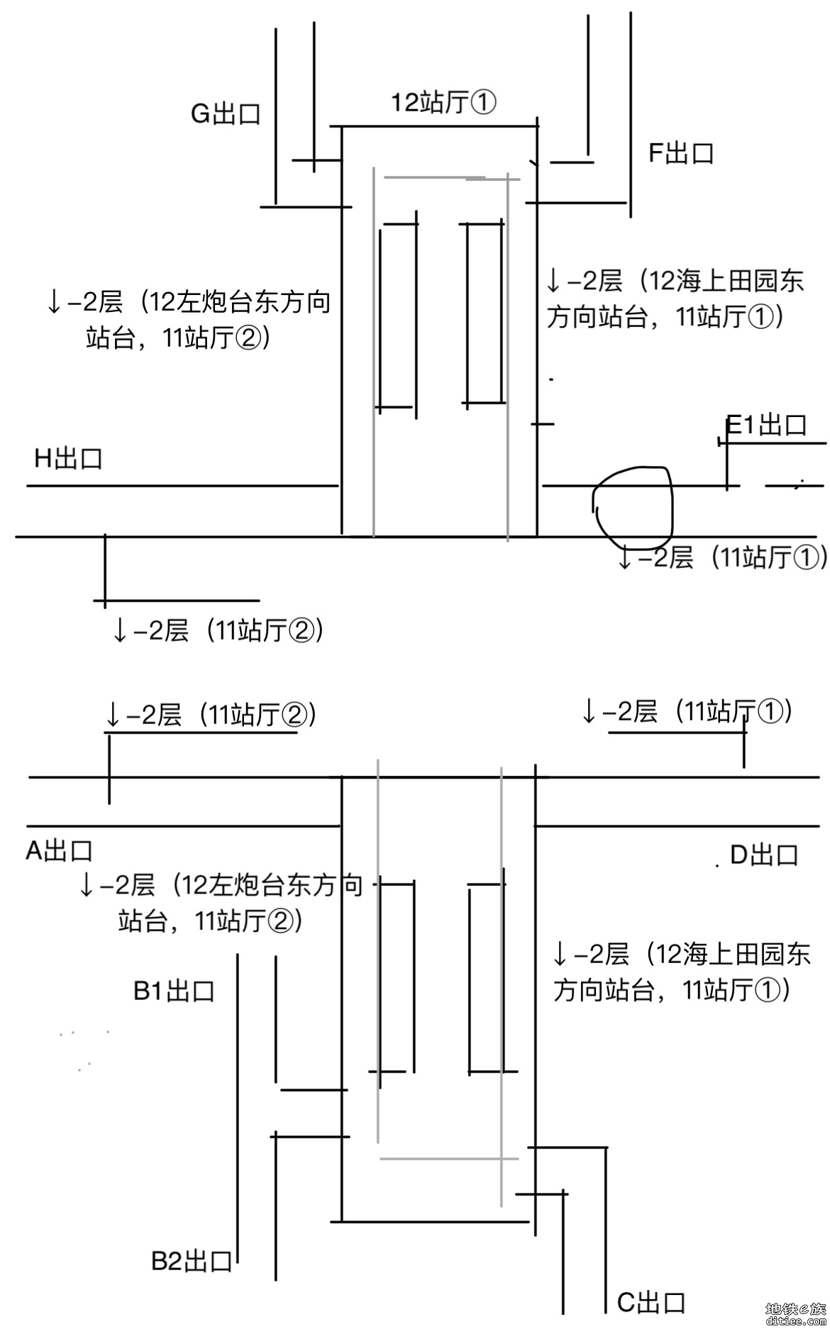 南山站结构