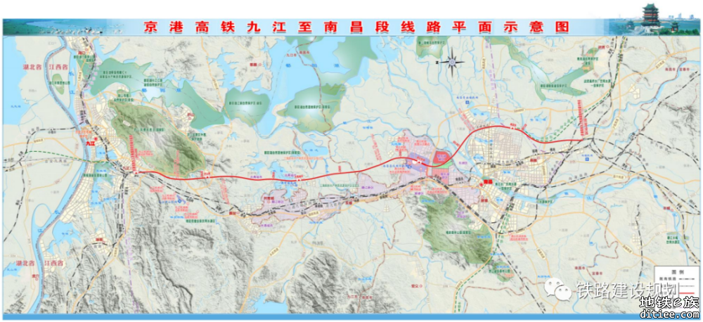 京港高速铁路南昌至九江段主体工程施工全面铺开