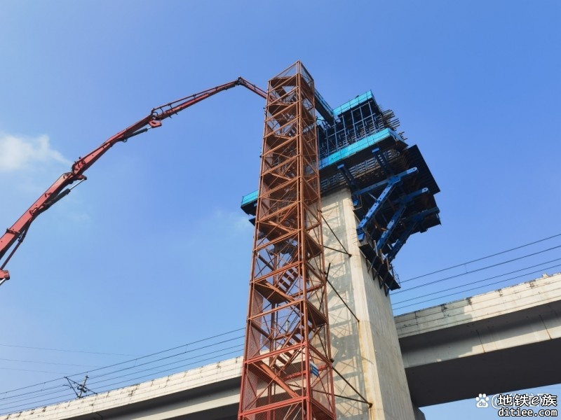 重庆地铁6号线东延工程正式进入桥梁上部结构施工阶段