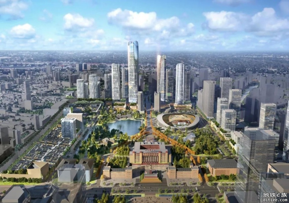投资超百亿！成都市中心骡马市地铁站将建新地标！