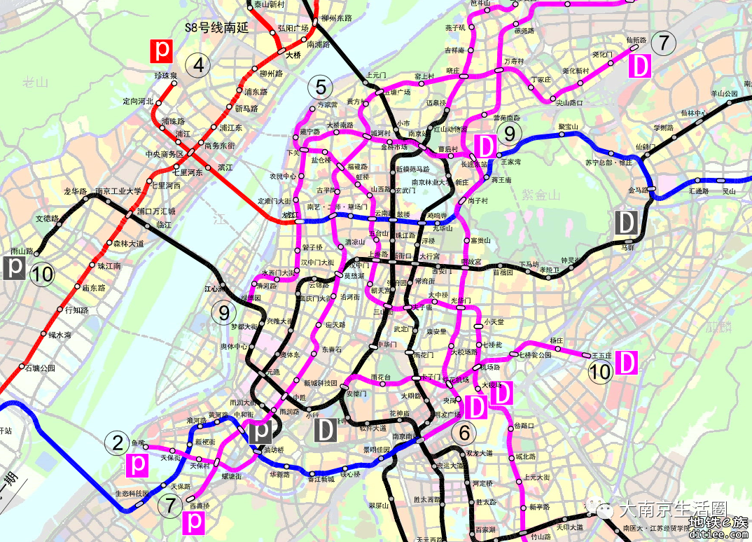 超前扩张，南京地铁该回归主城了