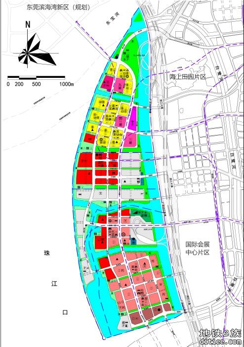 海洋新城公示规划图与18号线的相关线索