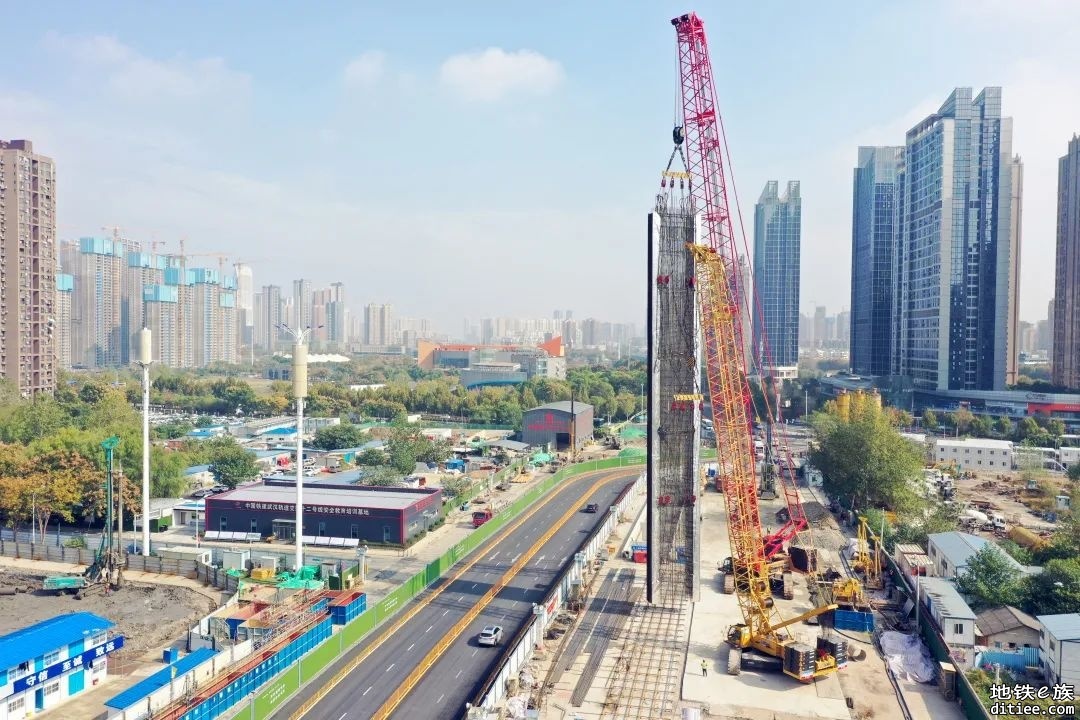 武汉地铁多条在建项目最新进展