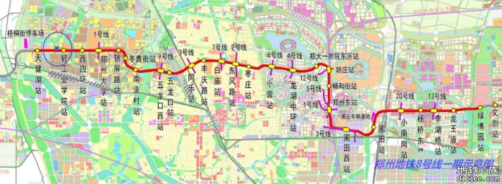 郑州地铁8号线部分站点主体贯通
