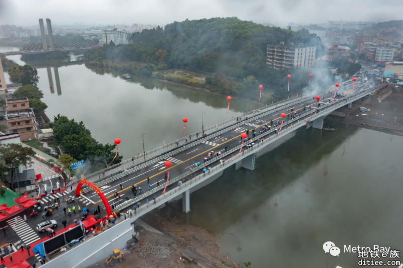 广州白云区江村大桥重建工程顺利通车