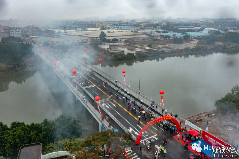 广州白云区江村大桥重建工程顺利通车