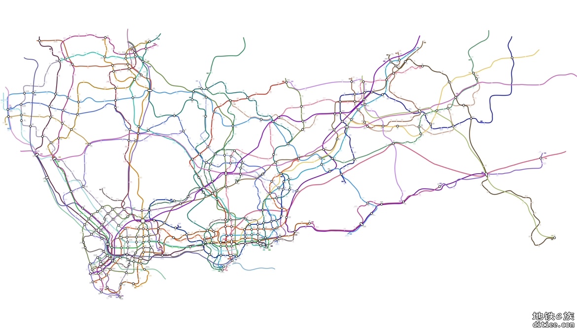 深圳地铁远期规划图更新（部分YY）（原贴被关闭了）