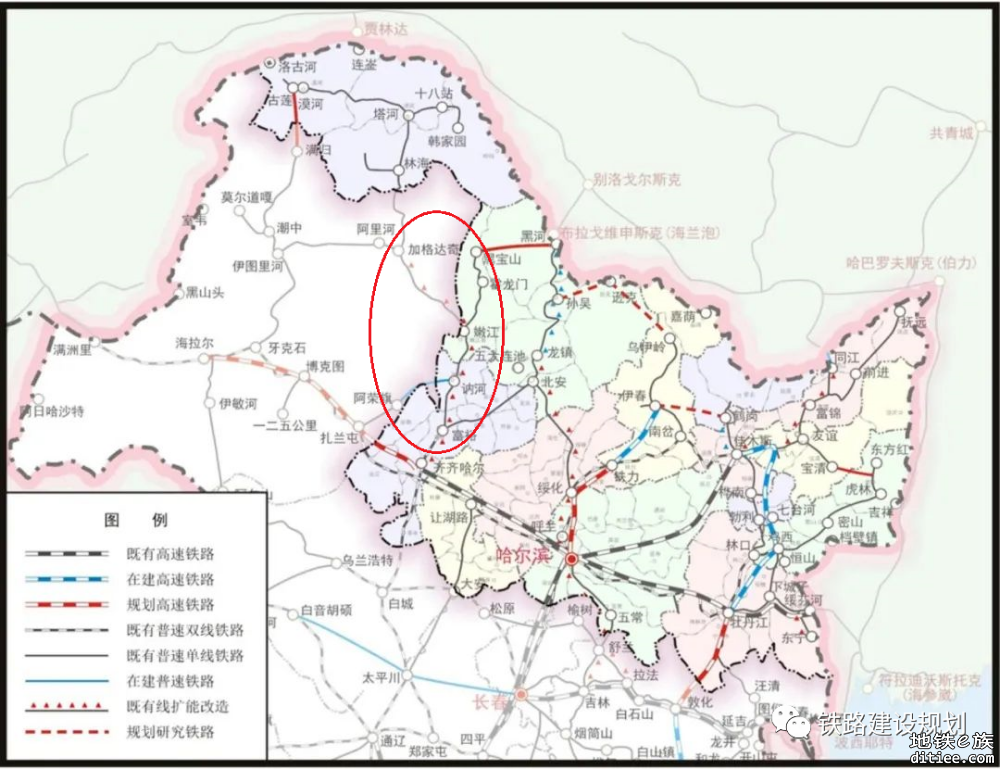 富裕至加格达奇铁路扩能改造项目已纳入《“十四五”铁路发展规划》