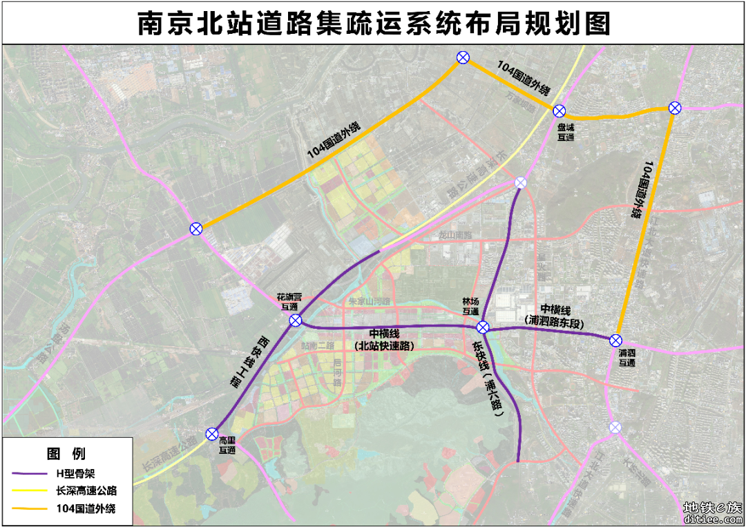 南京北站将引入五条地铁线