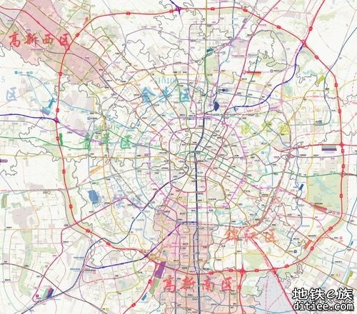 【更新】2023.3.3（成都轨道交通实际规划图更新）