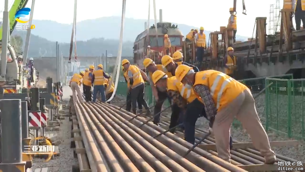 三亚至乐东公交化旅游化铁路改造项目将于年内建成