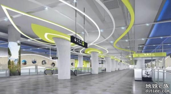 天津地铁11号线最新进展！这段今年通车！车站设计曝光！