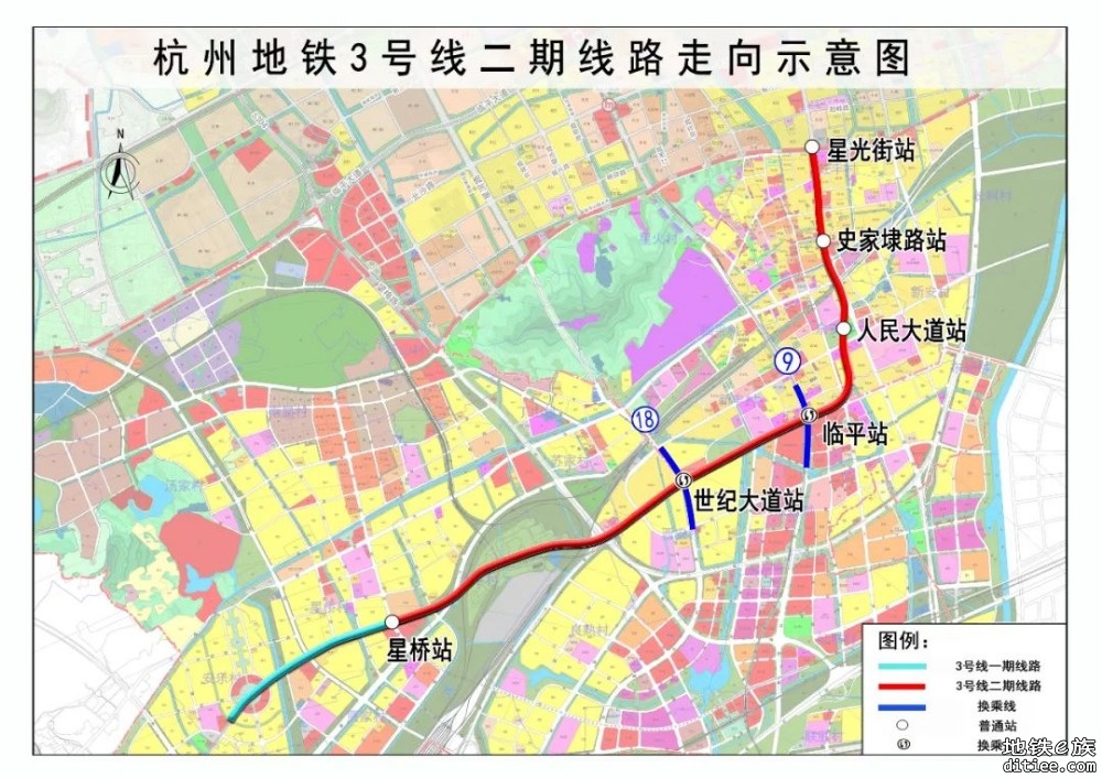 杭州地铁3号线二期开工
