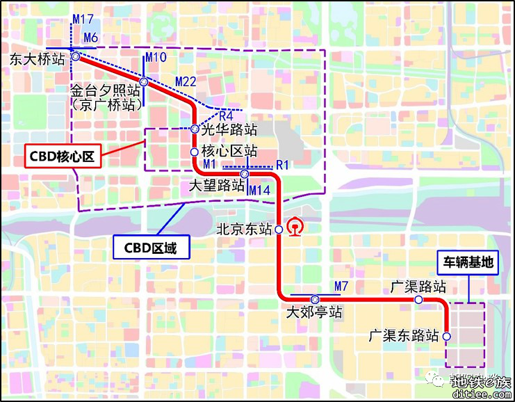 北京轨道交通28号线东大桥站交通导改工作启动