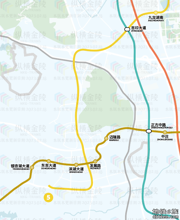 『纵横金陵』全网最全盘点  本月最新南京地铁规划变动