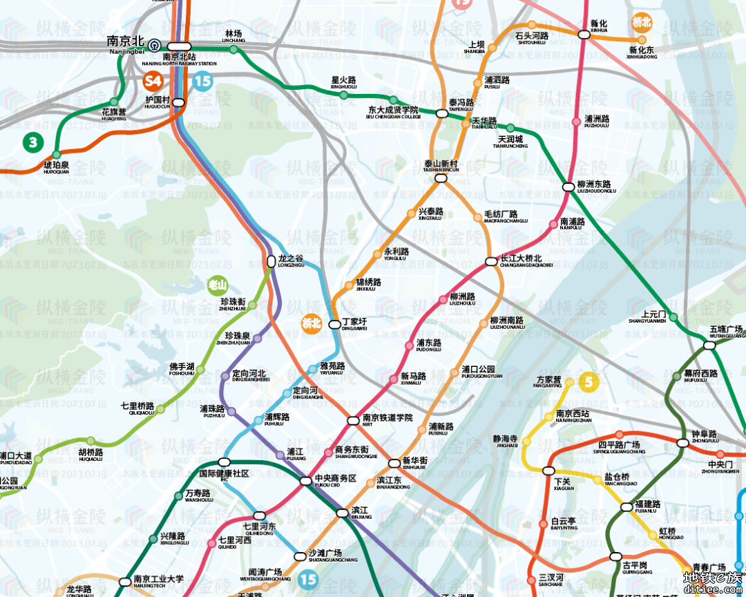 『纵横金陵』全网最全盘点  本月最新南京地铁规划变动