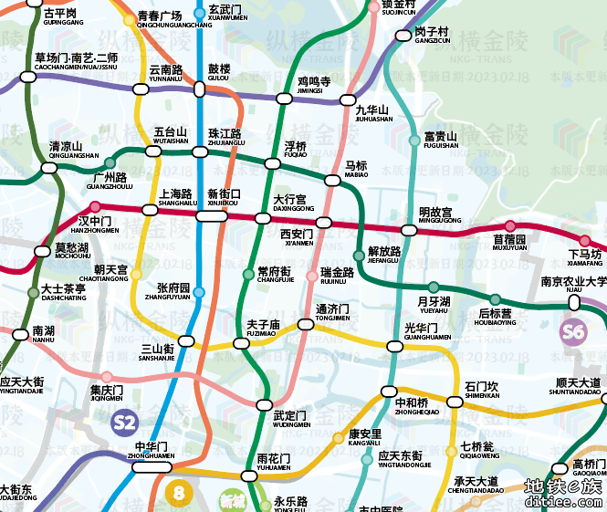 『纵横金陵』全网最全盘点  本月最新南京地铁规划变动