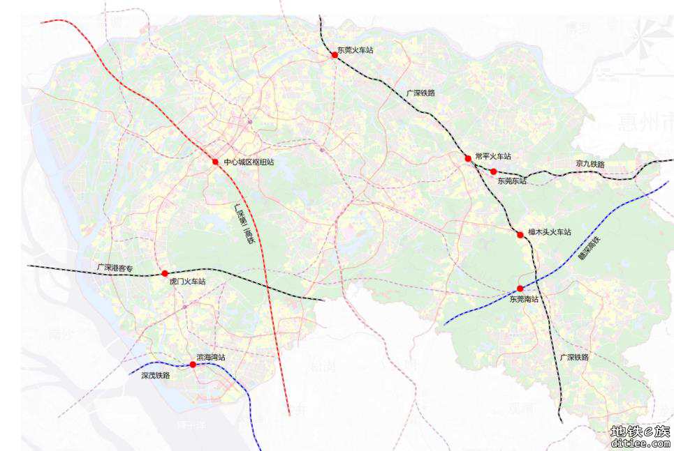 东莞市轨道交通发展“十四五”规划