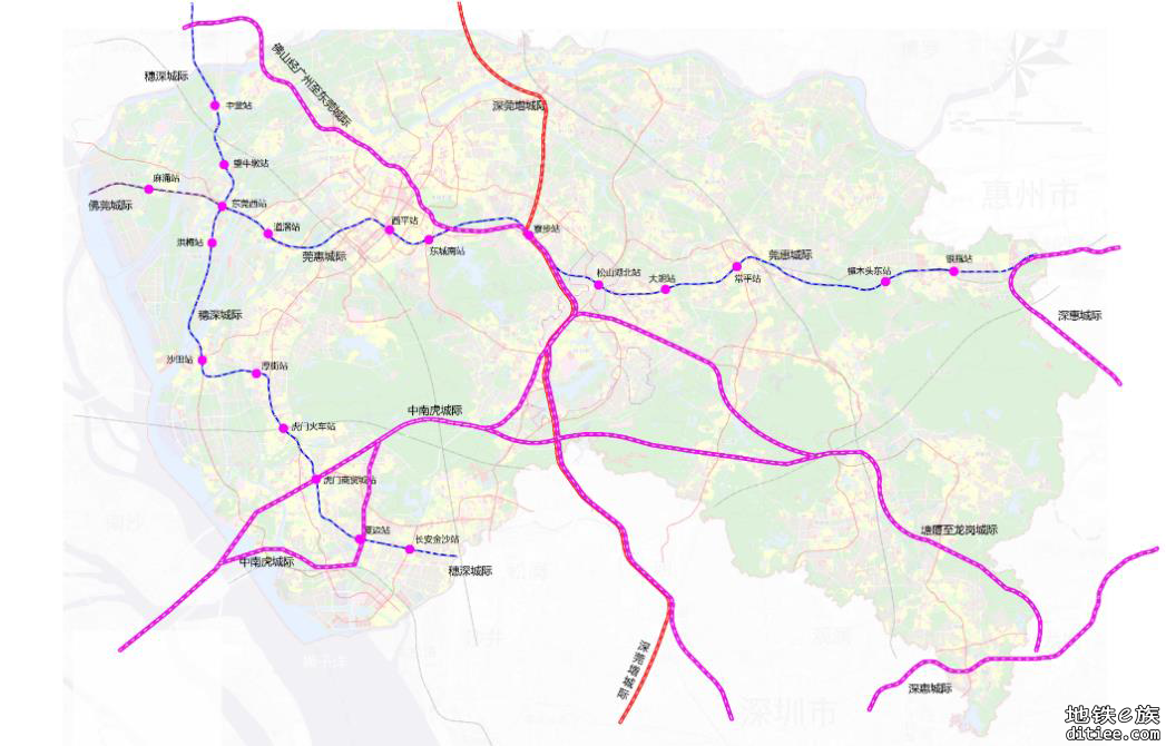 东莞市轨道交通发展“十四五”规划