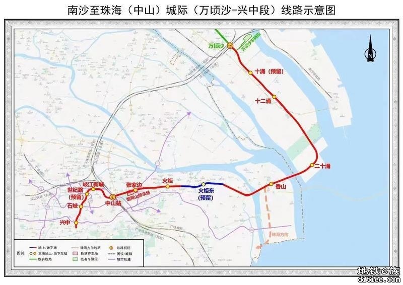 南珠中城际“万顷沙-二十涌”段预计2025年10月建成