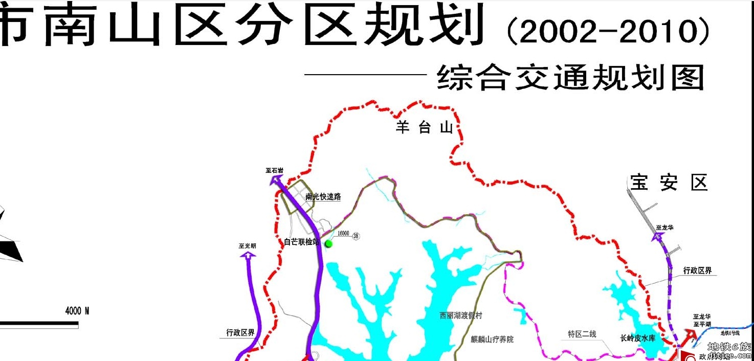 百度地图标出深圳地铁15号线了