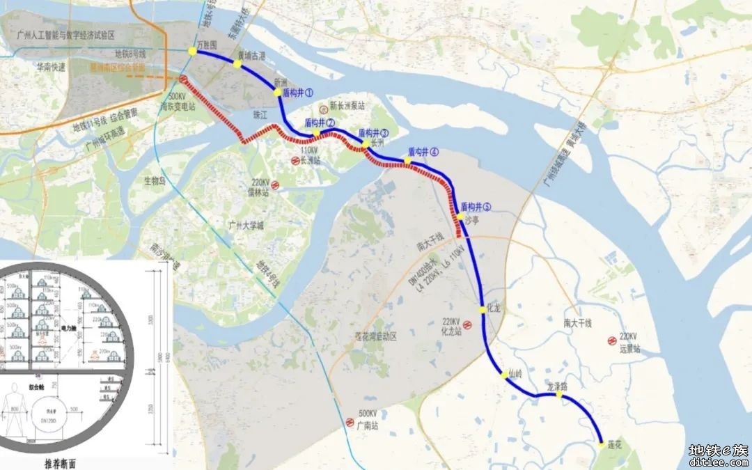 广州地铁8号线东延段新版站点揭晓，拟增设龙泽路站