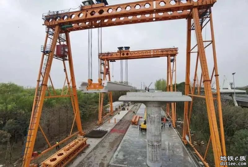 上海地铁17号线西延伸段建设取得新进展