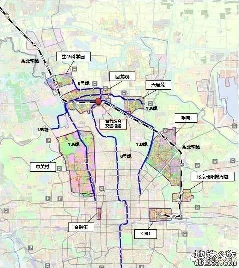 设站15座、与地铁跨线运营！北京市郊铁路东北环线（南口至光华路段）启动勘察设计招标