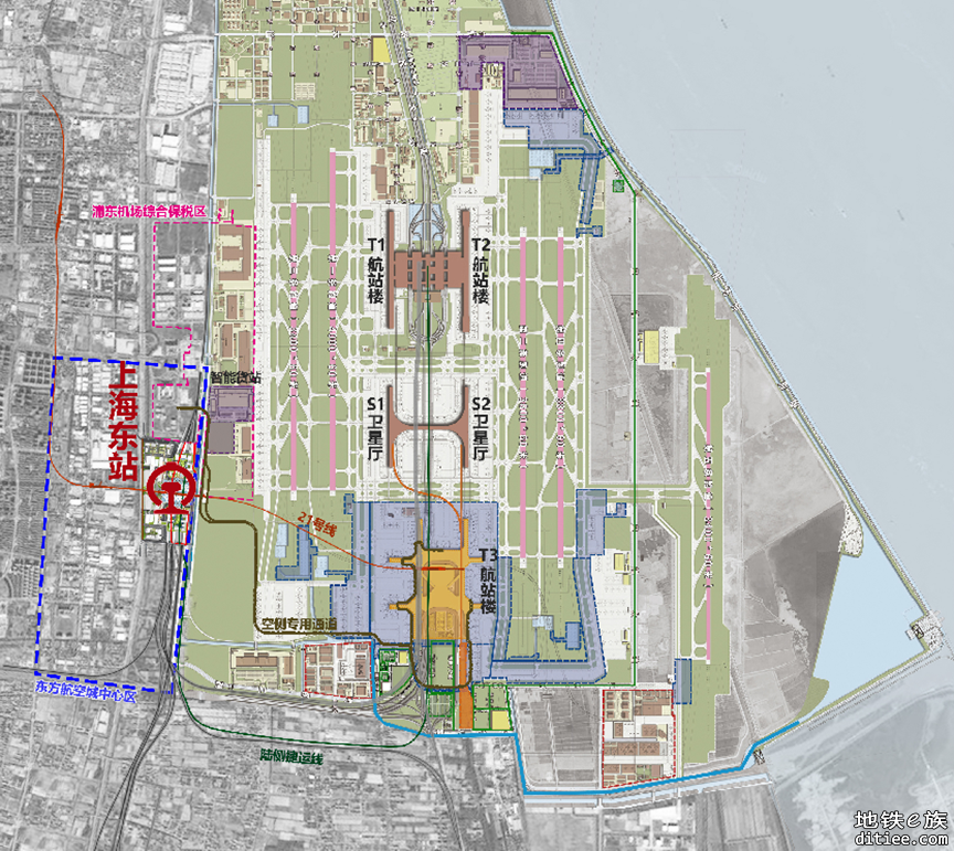 东方枢纽上海东站项目、​市域线机场联络线……来看最新进展