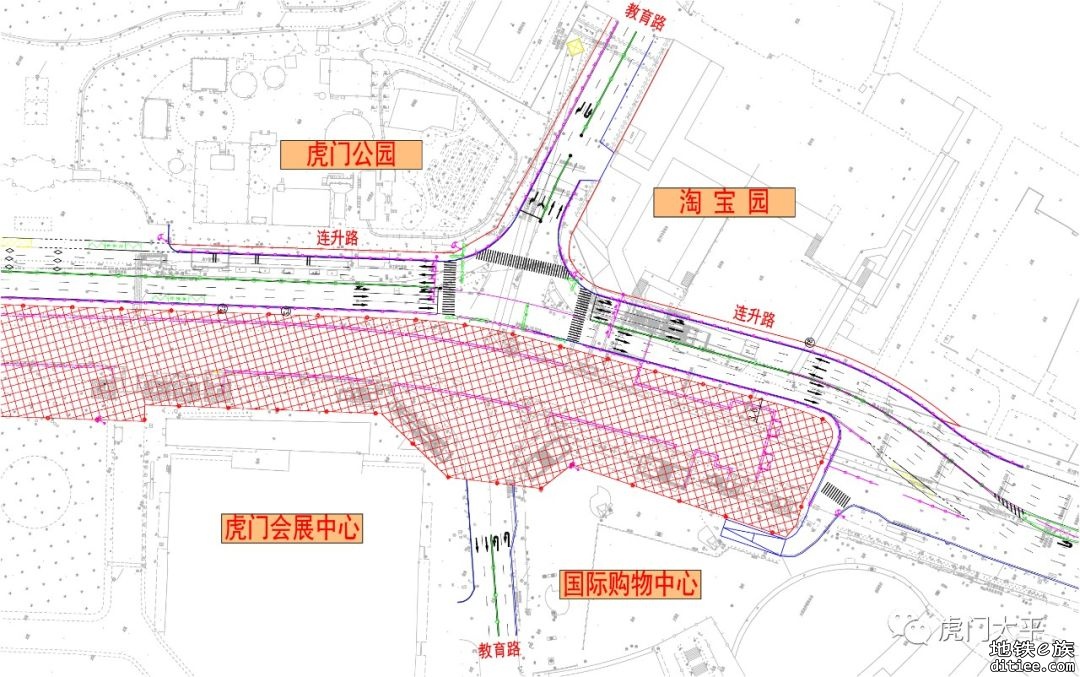 连升中路（教育路及金捷路段）围蔽施工通告