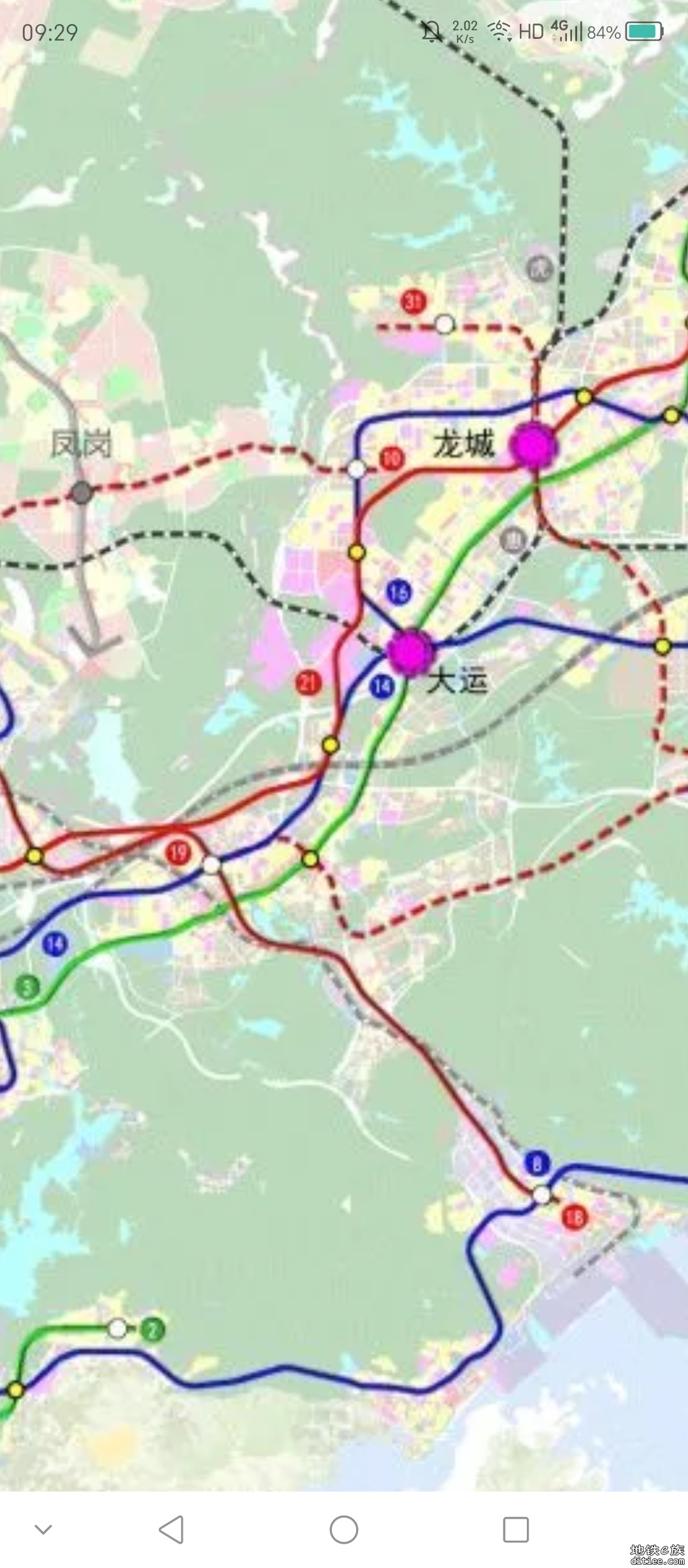 YY:19号线二期改规划替代31号线南延盐田比去横岗更有用！