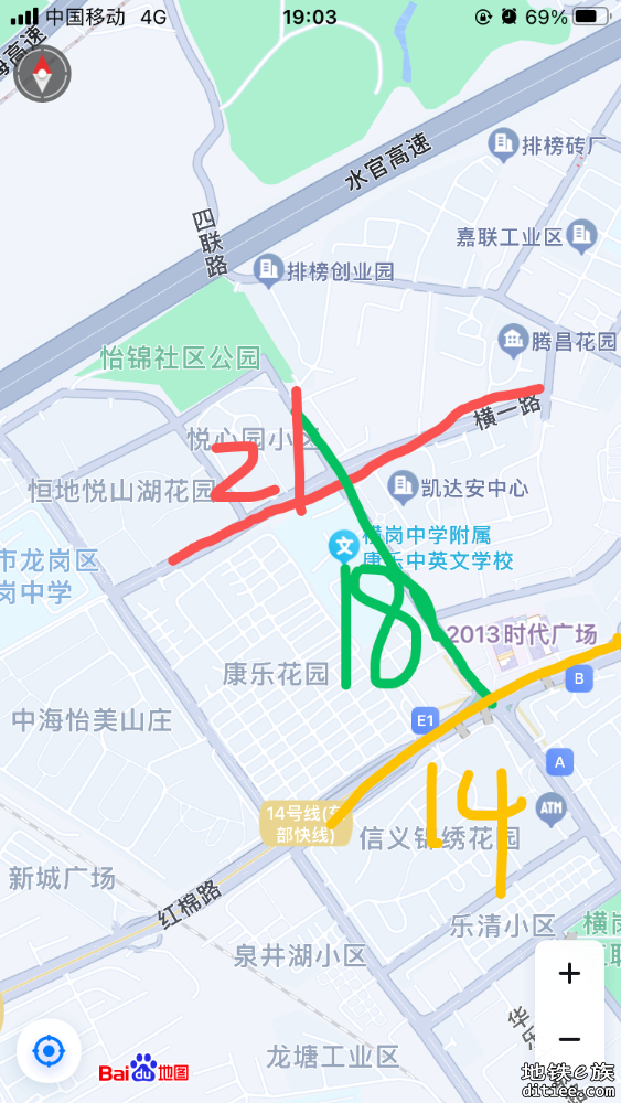 21号四联设站，能搞个四线枢纽