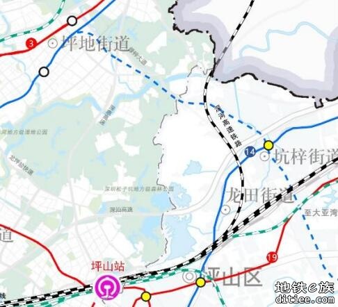 龙岗国土空间分区规划公示中的新图新信息