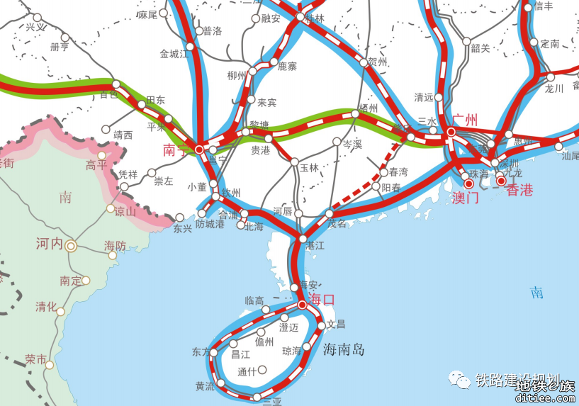 首选隧道！琼州海峡跨海铁路通道分期建设方案研究