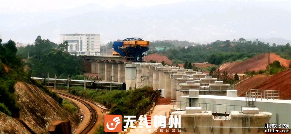 冲刺明年通车！梅龙高铁建设取得关键性突破
