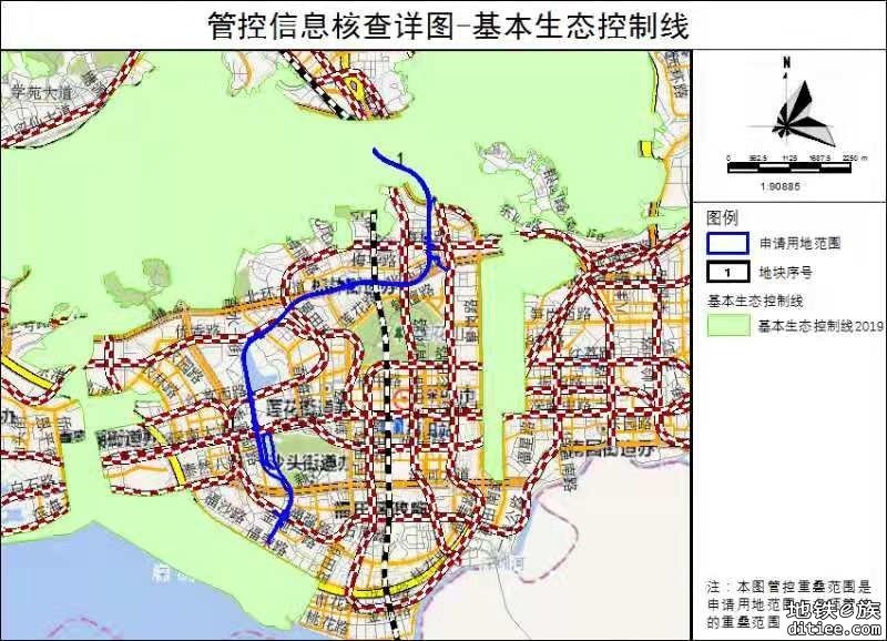 轨道交通22号线一期工程（龙华段）占用基本生态控制线的公示