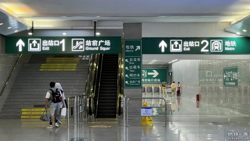重磅！成都南站出站口与成都地铁“火车南站”站正式连通！